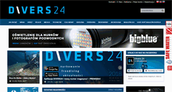 Desktop Screenshot of divers24.pl